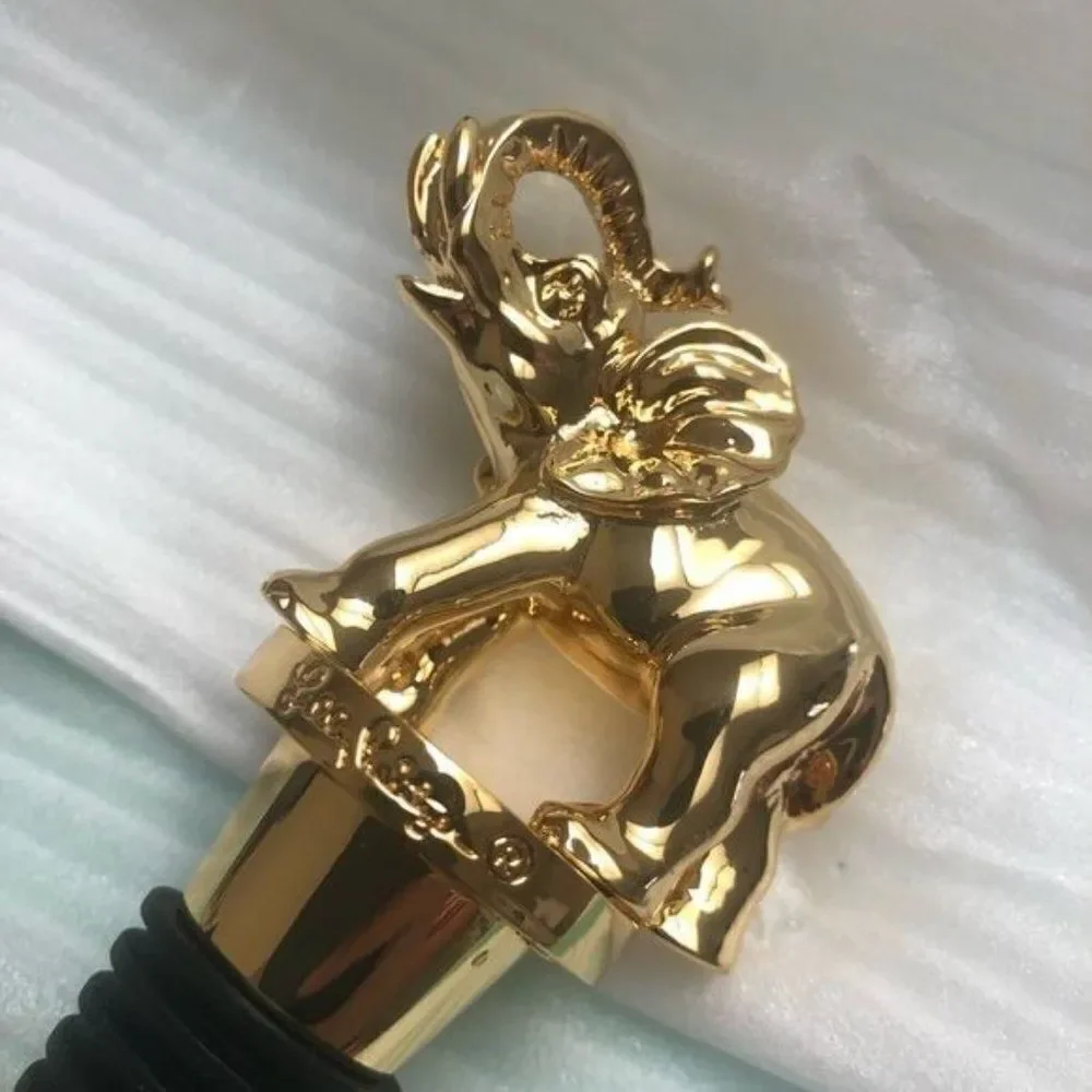 NEW Lilly Pulitzer Elephant Critter Bottle Stopper